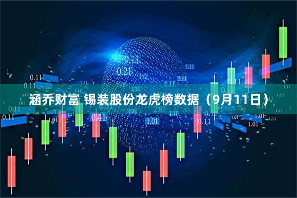 涵乔财富 锡装股份龙虎榜数据（9月11日）