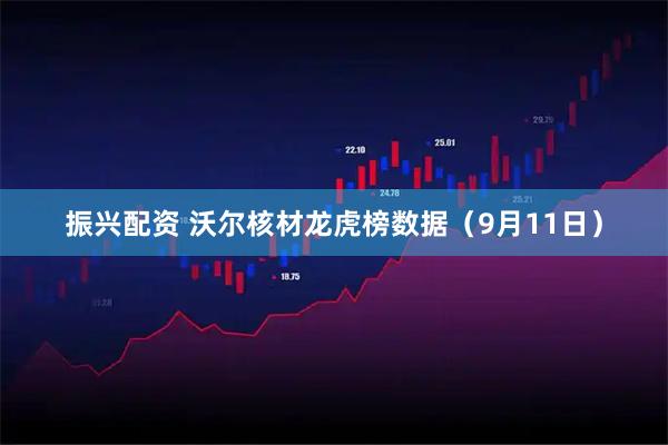 振兴配资 沃尔核材龙虎榜数据（9月11日）